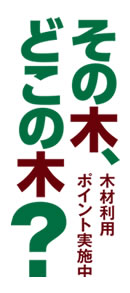 木材利用ポイント実施中